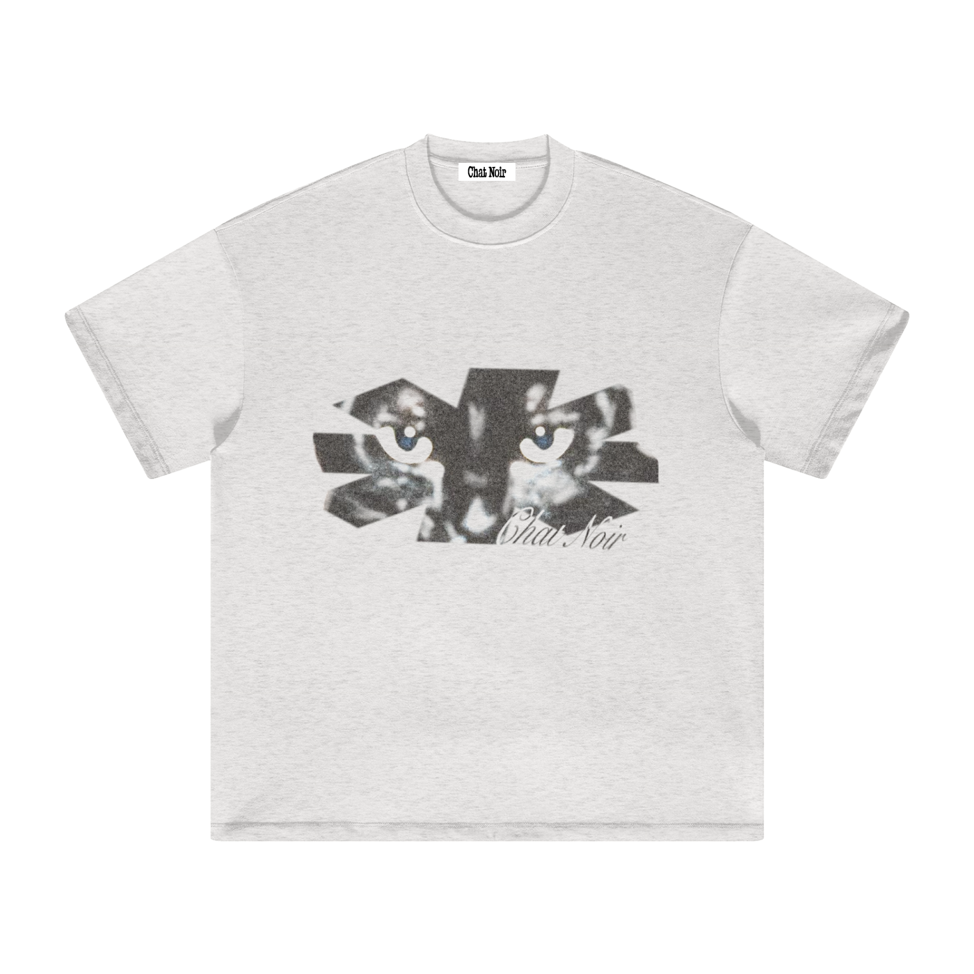 T-SHIRT COUPE AMPLE Le Regard (Blanc)