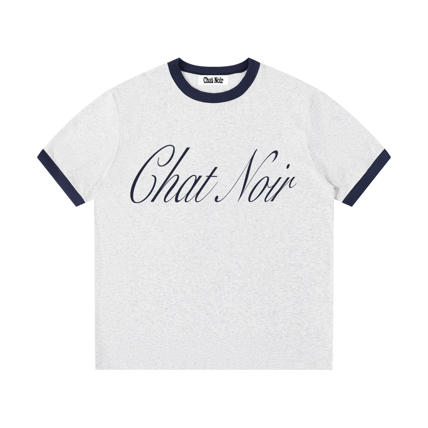T-SHIRT Signature (Blanc/Marine)