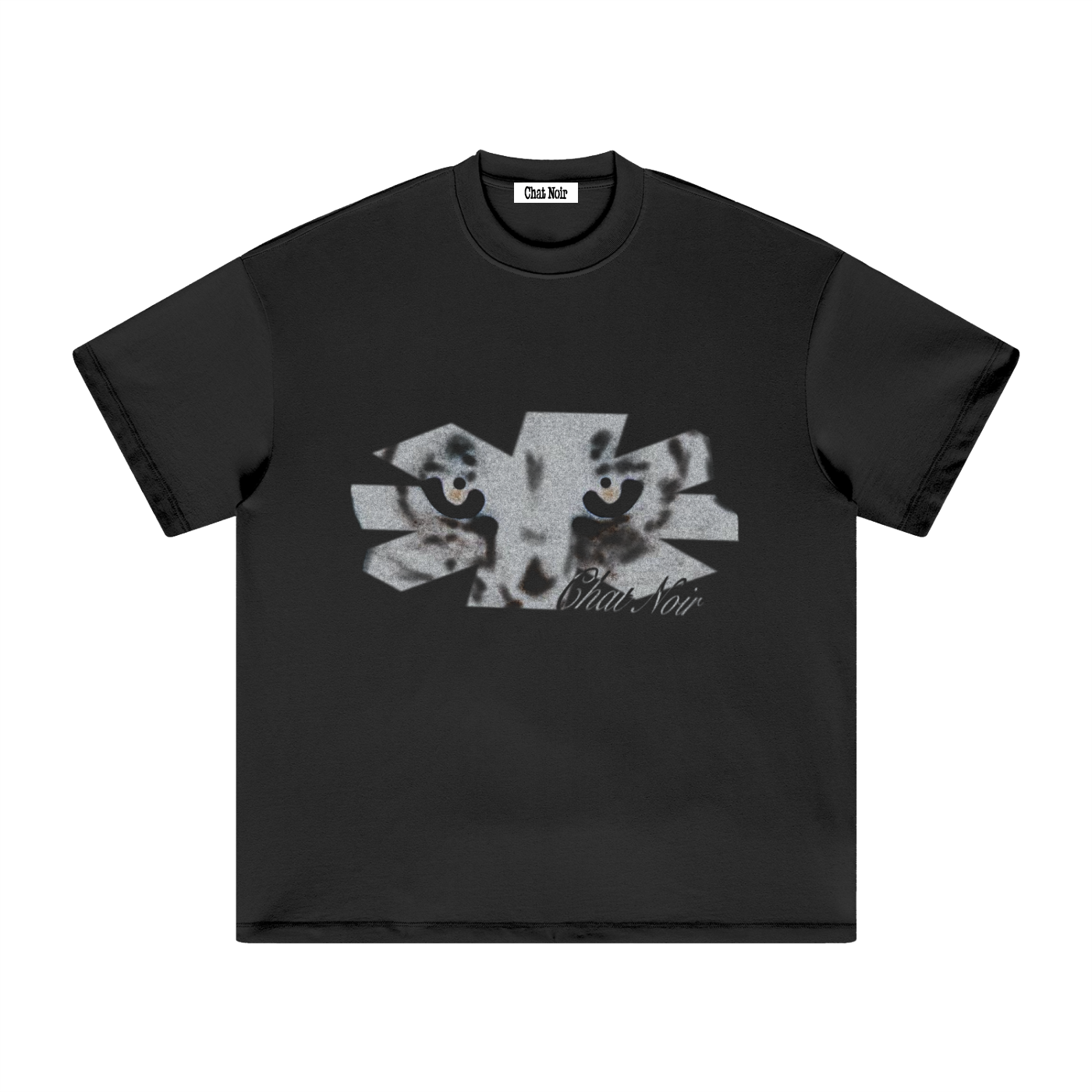 Le Regard T-SHIRT BOXY (Black)